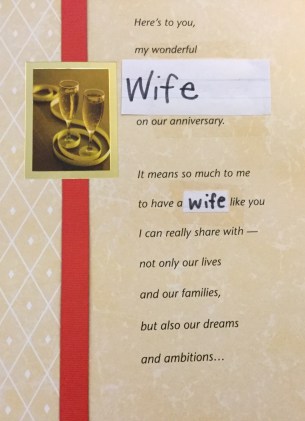 Anniversary Card